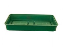 25 x 38cm - Green Strong Durable Seed Trays 